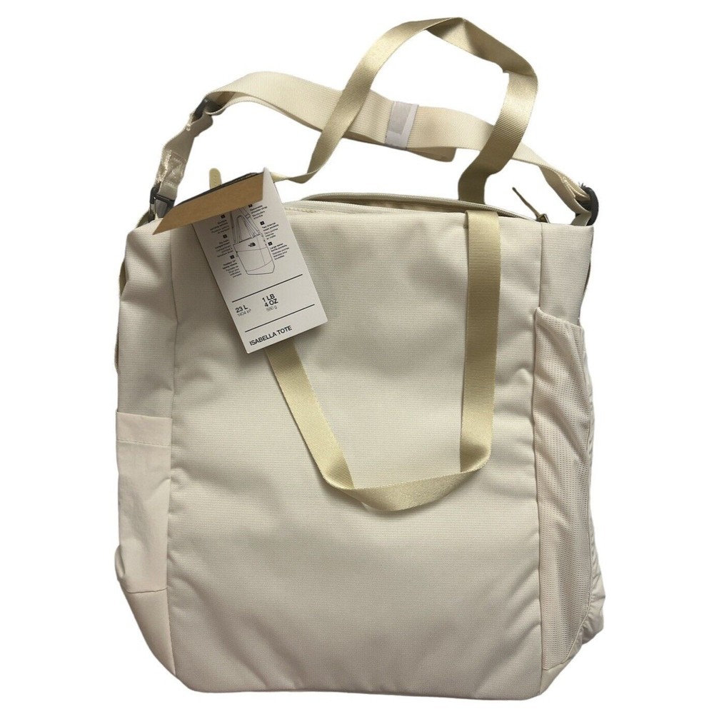 The North Face Isabella Tote SOLD OUT COLOR Gardenia White Dark Heather/… - Picture 5 of 7